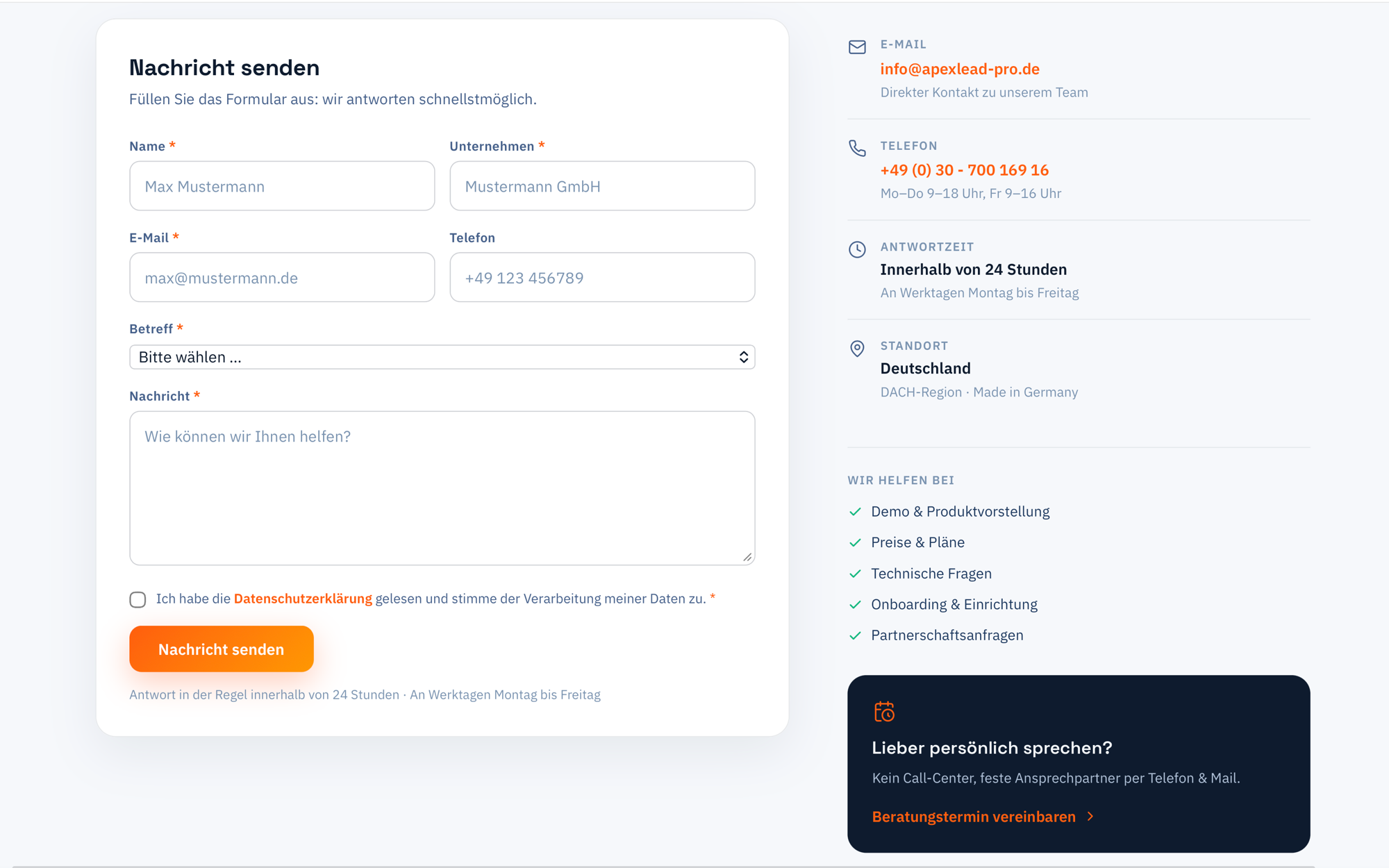 Ansprechpartner